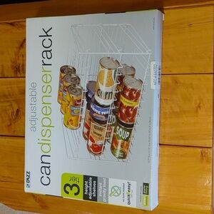 New in Box Can Dispenser Rack